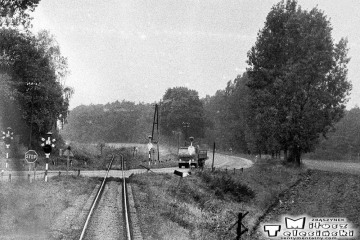 Bobowicko. Międzychód - Międzyrzecz 21.09.1986. Foto jadąc z Międzychodu w kabinie lokomotywy SP-45.