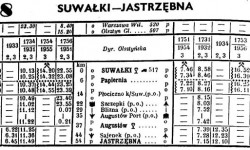 Suwałki - Jastrzębna 1948