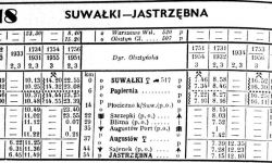 Suwałki - Jastrzębna lato 1949