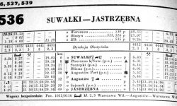 Suwałki - Jastrzębna lato 1953
