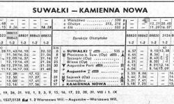 Suwałki - Kamienna Nowa . Lato 1959