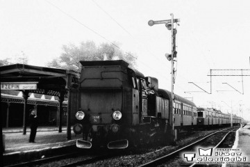Tkt-48-74 do Sulęcina na stacji Rzepin w dniu 08.09.1986. Maszynistą był Pan Adamczak z Międzyrzecza - nie żyje.