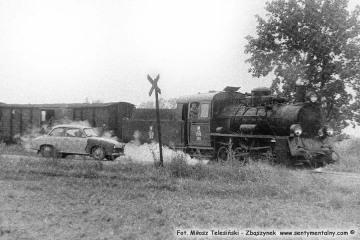 Pociąg specjalny w dniu 13.09.1986 w Brodach.