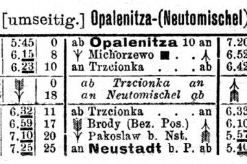 Opalenica - Lwówek 1903