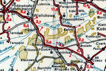 Mapka z 1939 roku