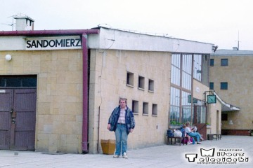 Sandomierz 24.06.1992. na zdjęciu ja.