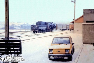 Gorlice Zagórzany w lutym 1986.