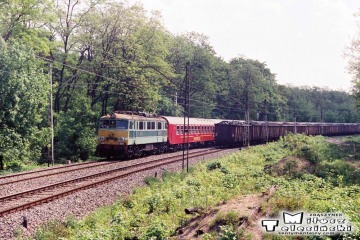 EU07-047 z MD Wrocław na odcinku WARSZAWA GDAŃSKA - JELONKI w dniu 06.06.1991