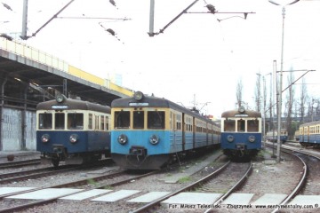 Poznań 19.04.1994. Od lewej 1413, 805, 624
