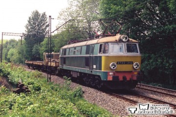 ET22-346 na odcinku Warszawa Gdańska - Jelonki w dniu 06.06.1991.