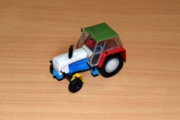 Traktor "Estetyka" . Model kupiony w 1987 roku