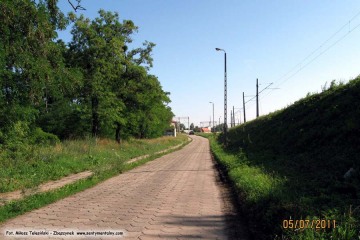 Ulica Kolejowa, fragment powstały w 2 połowie lat 60 tych. 05.07.2011