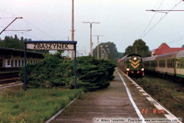 Pociąg do Międzyrzecza. 22.08.2002