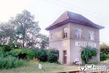 Posterunek odgałęźny w stronę Babimostu "KOSIECZYN" 02.09.2002.