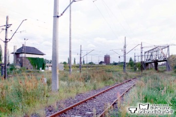 Dworzec rozrządowy i nastawnia Zk13 21.08.2004