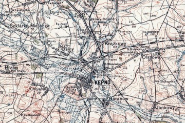 Mapka z 1945 r.