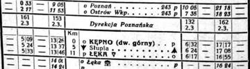 Kępno - Gęsia Górka 1936 zima
