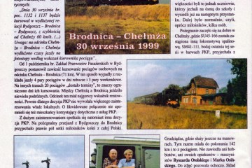 Chelmża Brodnica 31.10.1999
