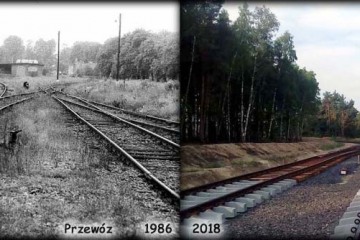 Przewóz w 1986 i 2018 roku