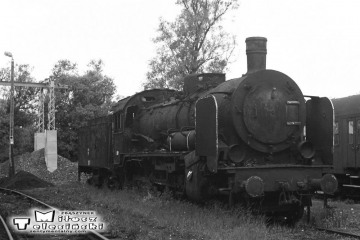 Ok1-196 w Międzyrzeczu na terenie lokomotywowni w dniu 02.06.1987