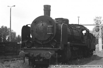 Ok1-196 w Międzyrzeczu na terenie lokomotywowni w dniu 02.06.1987