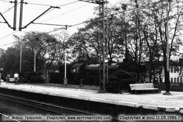 Ty2-393 na stacji w Zbąszynku w dniu 11.05.1986.
