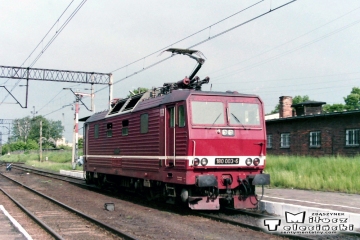 Rzepin w dniu 17.05.1994. 180 003 - 6. od EC "Varsovia" z Berlina do Warszawy.