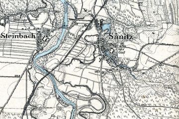1911 Przeprawa w Sanicach.