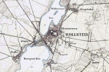 1888 Kolej dociera tylko do Wolsztyna. odcinek Zbąszyń - Wolsztyn oddano do użytku w dniu 01.07.1886.