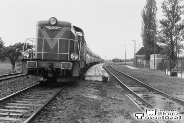 Włodawa 31.05.1990. SP42-079 wraca do Chełma.