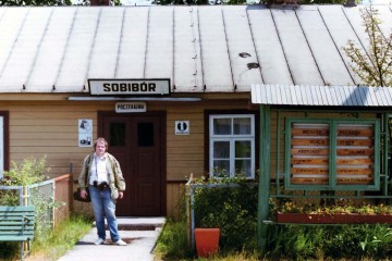 Stacja Sobibór w 1991