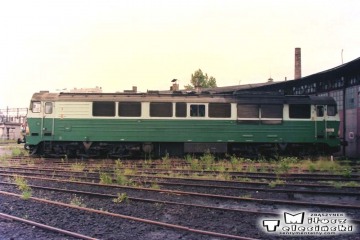 Olsztyn - lokomotywownia 14.06.1998. SP47-001.
