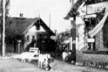 Płonica - Bolemin około 1960 roku.