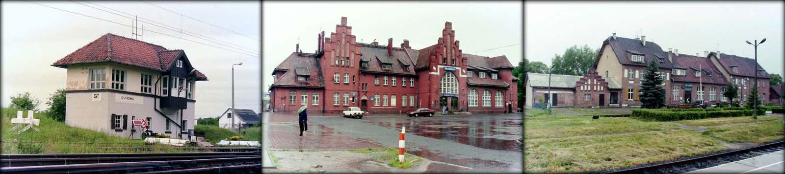 Od lewej: Gutkowo 14.06.1988. Braniewo 12.06.1998. Orneta 13.06.1998.